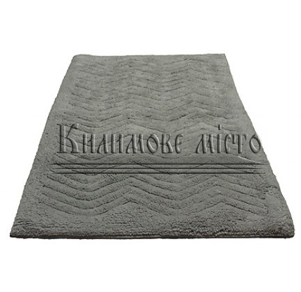 Carpet for bathroom Indian Handmade Wave RIS-BTH-5252 GREY - высокое качество по лучшей цене в Украине.